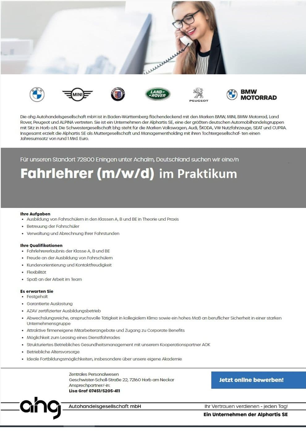 Fahrlehrer:innen im Praktikum